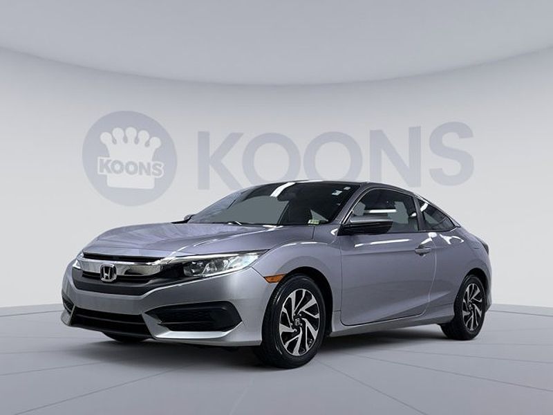 2016 Honda Civic Coupe LX Coupe Front-Wheel Drive Continuously Variable Transmission