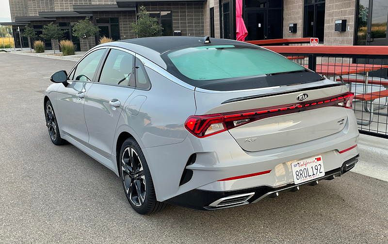 2021 Kia K5 GT-Line AWD Exterior Rear