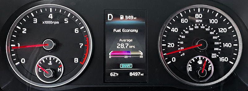 2021 Kia K5 GT-Line AWD Main Gauge