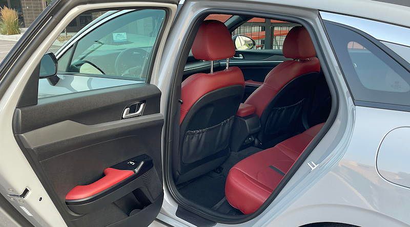 2021 Kia K5 GT-Line AWD Rear Legroom