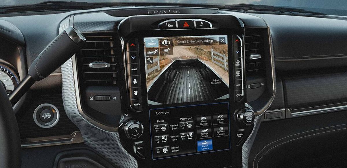 2022 Ram 2500 dashboard