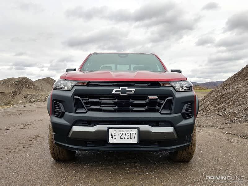 2023 Chevrolet Colorado Trail Boss front view head-on