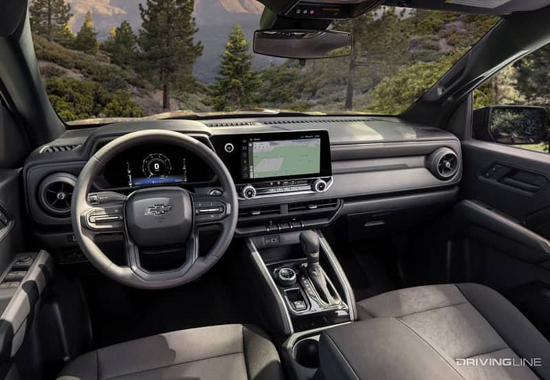 2023 Chevrolet Colorado Trail Boss interior