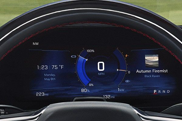 2024 Blazer EV Diagonal Display Screen