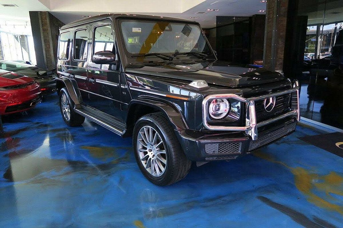 Designo platinum black metallic 2019 Mercedes-Benz G-Class G 550